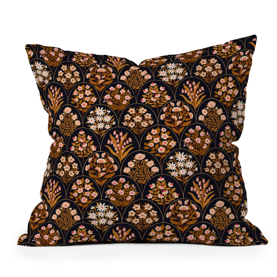 Heritage Garden Collection by Avenie - Indoor Throw Pillow 20" x 20" Cover Only