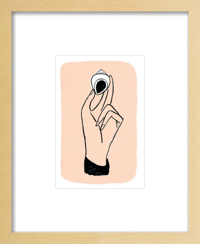 My Hand is My Face by Michael Doyle - Apartment On Belmont for Artfully Walls