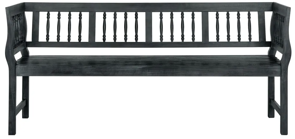 Brentwood Bench - Dark Slate Gray/Beige