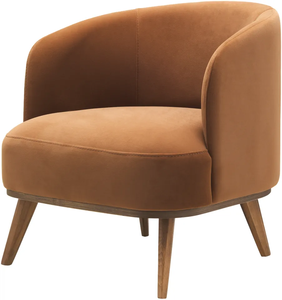 Megan Polyester 30"H x 28"W x 28"D Accent Chair