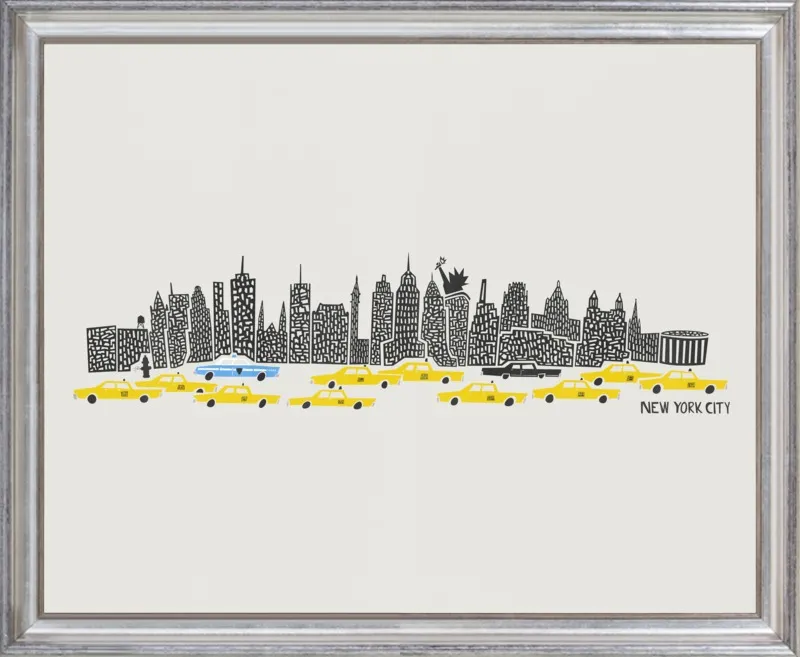 New York Skyline by Mark & Suumin - Fox & Velvet for Artfully Walls