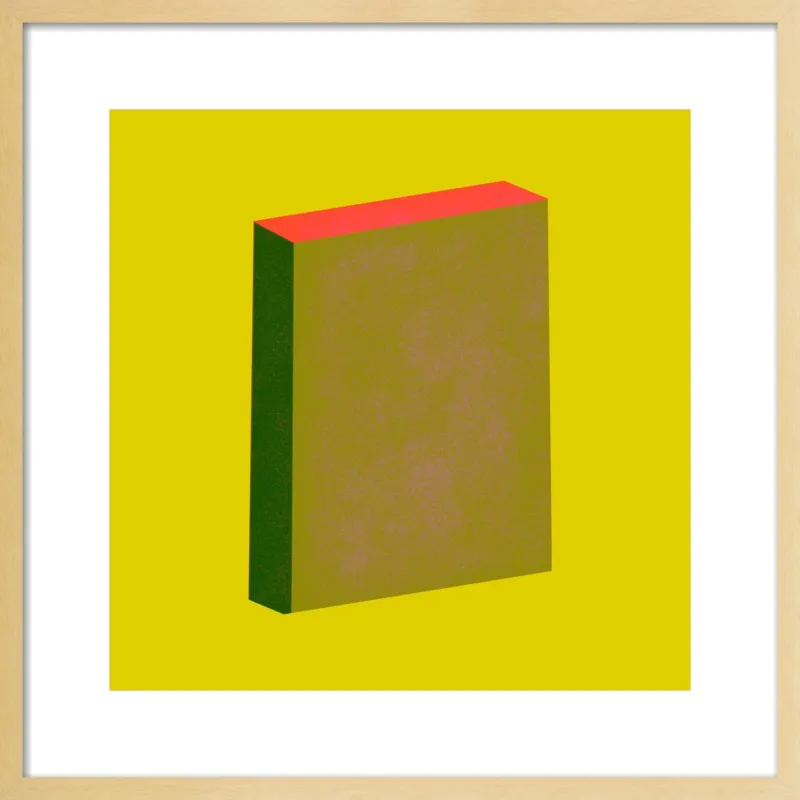Color Books 4, Olive, Forest, Hot Red & Pear Green by Jessica Poundstone for Artfully Walls