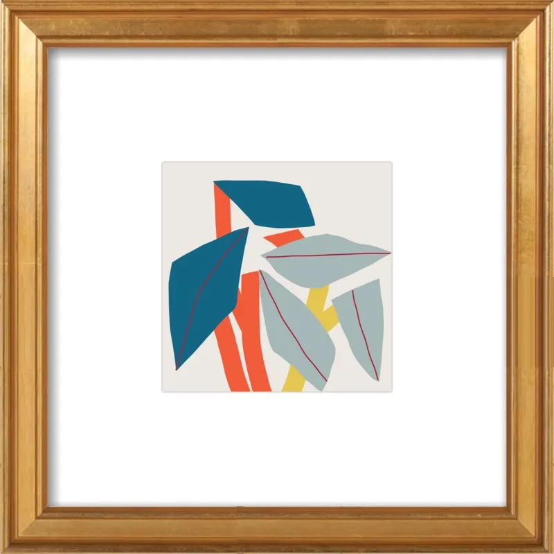 Colourful leaves by Jessica Nielsen for Artfully Walls