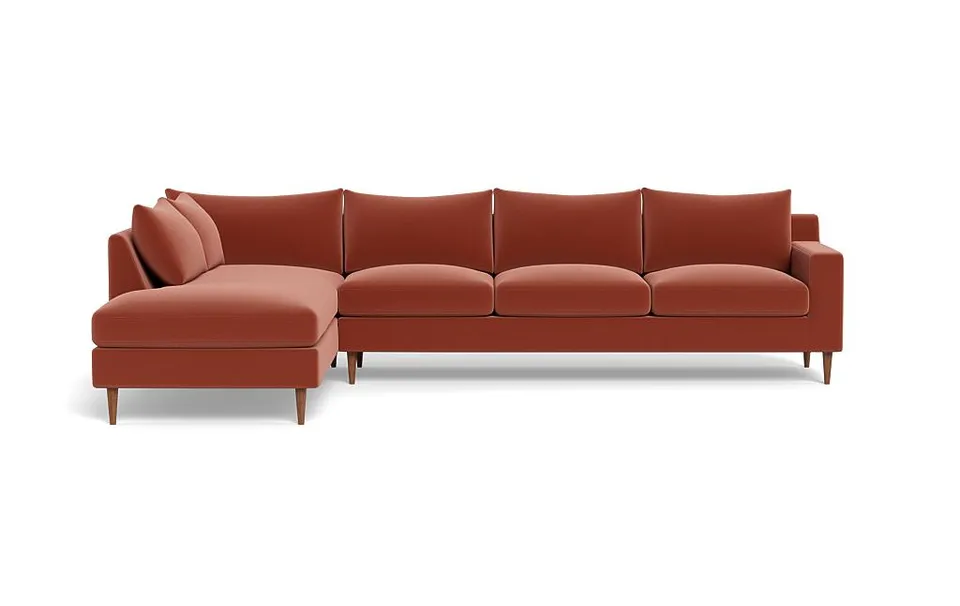 Sloan 4-Seat Left Bumper Sectional