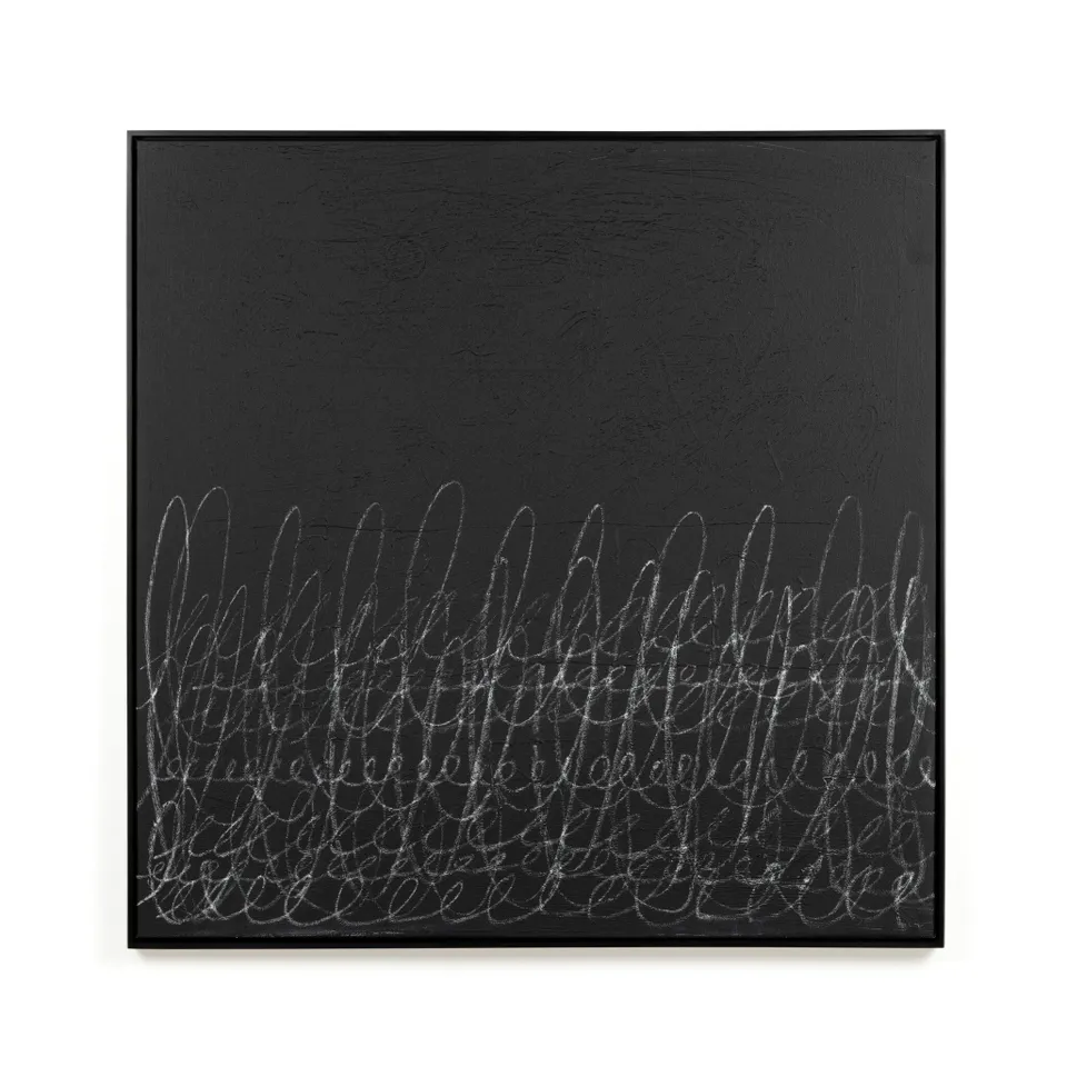 Writings On The Wall by Jamie Beckwith - Black Maple Floater