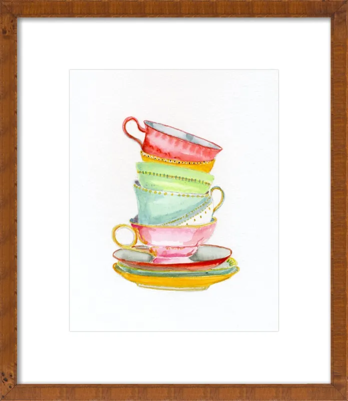 Teacups by Miri Eshet for Artfully Walls