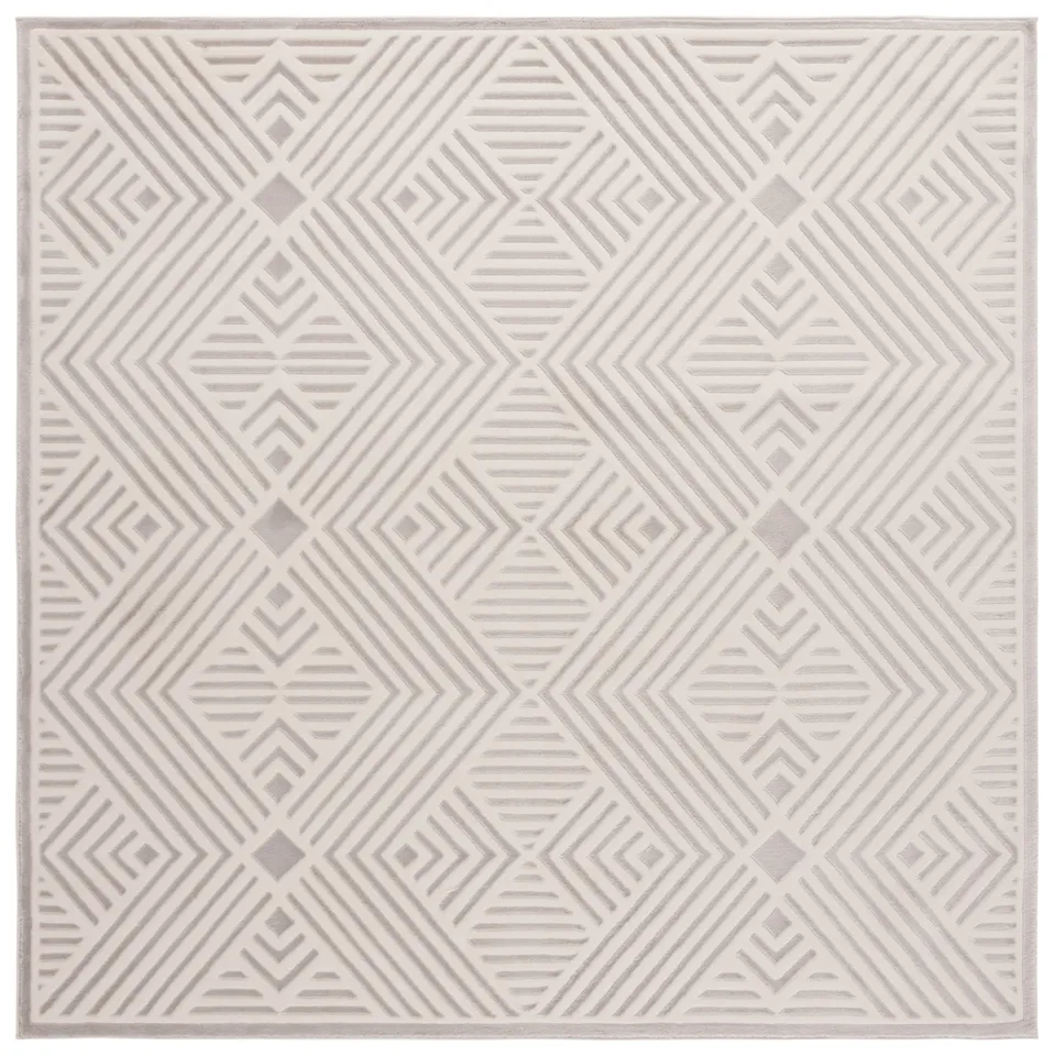 Lauren Ralph Lauren Collection Warren Rug, Ivory / Beige, 6'7" x 6'7"