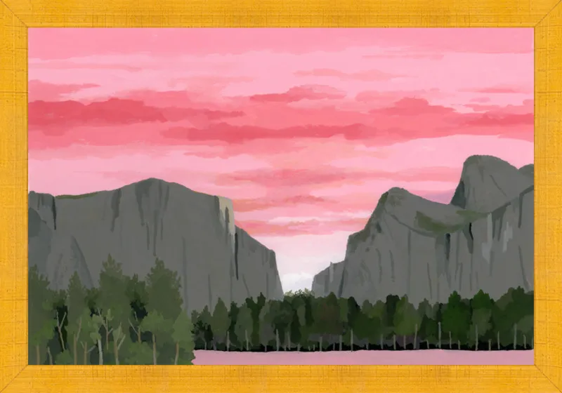 Dawn of Yosemite Park by Hiroyuki Izutsu for Artfully Walls