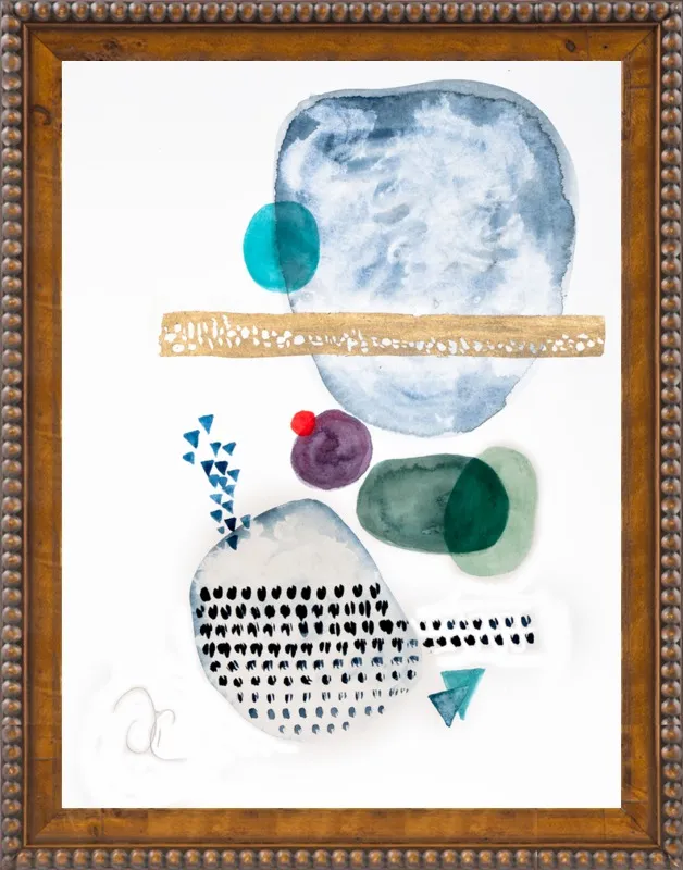 Under the sea by Victoria Gonzalez for Artfully Walls