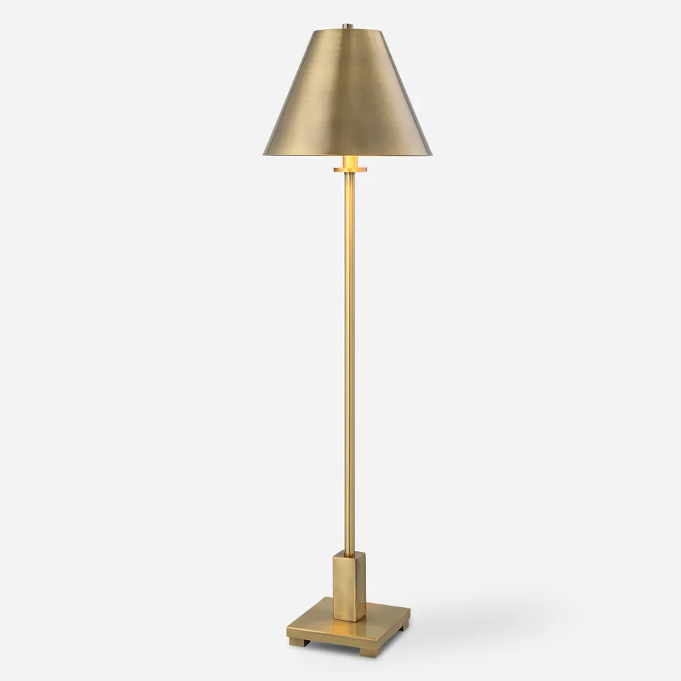 Pilot Brass Buffet Lamp