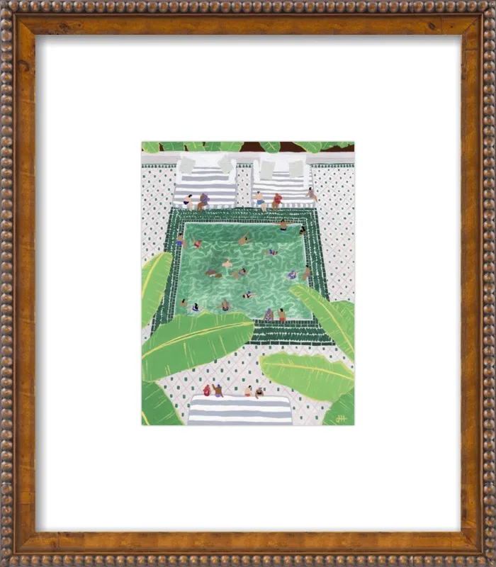 Green Riad by Joanne Ho for Artfully Walls