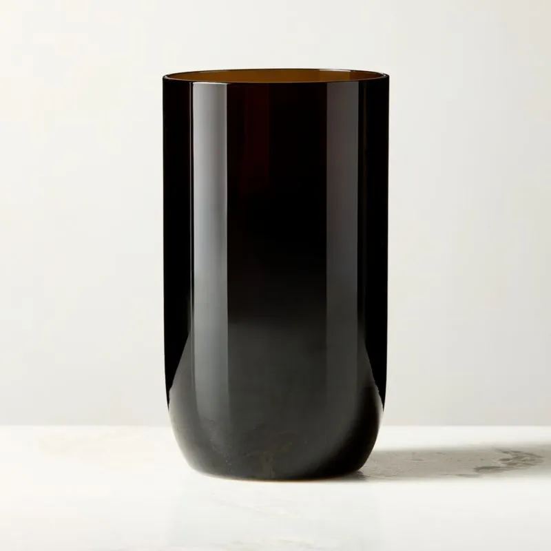 Dean Inom Smoked Cooler Glass by Casa Dean by Swizz Beatz