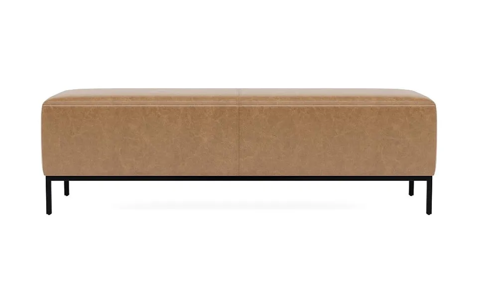 Miller Leather Bench
