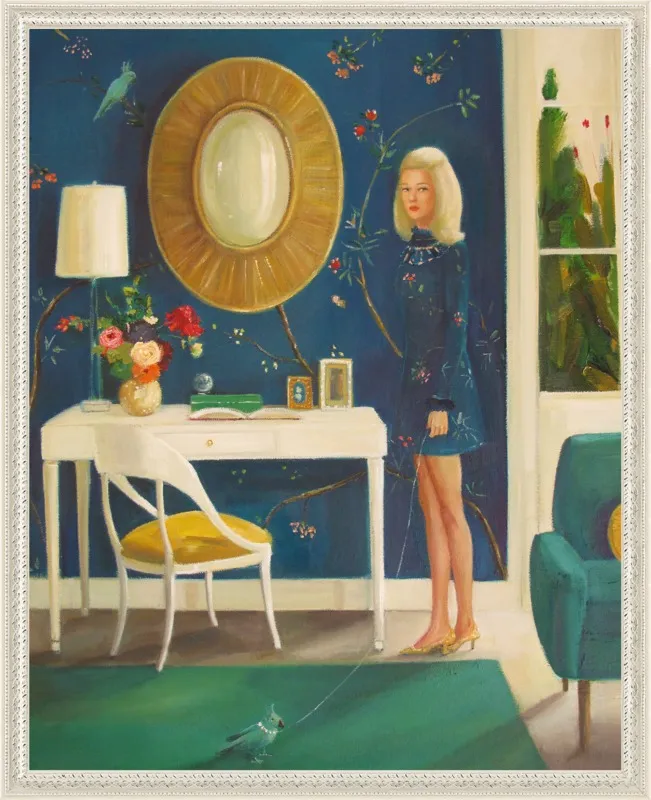 The Invisible Nature of Tansy Fairchild by Janet Hill for Artfully Walls