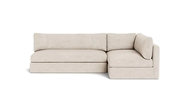 Tatum 2-Piece Armless Right Chaise Sectional