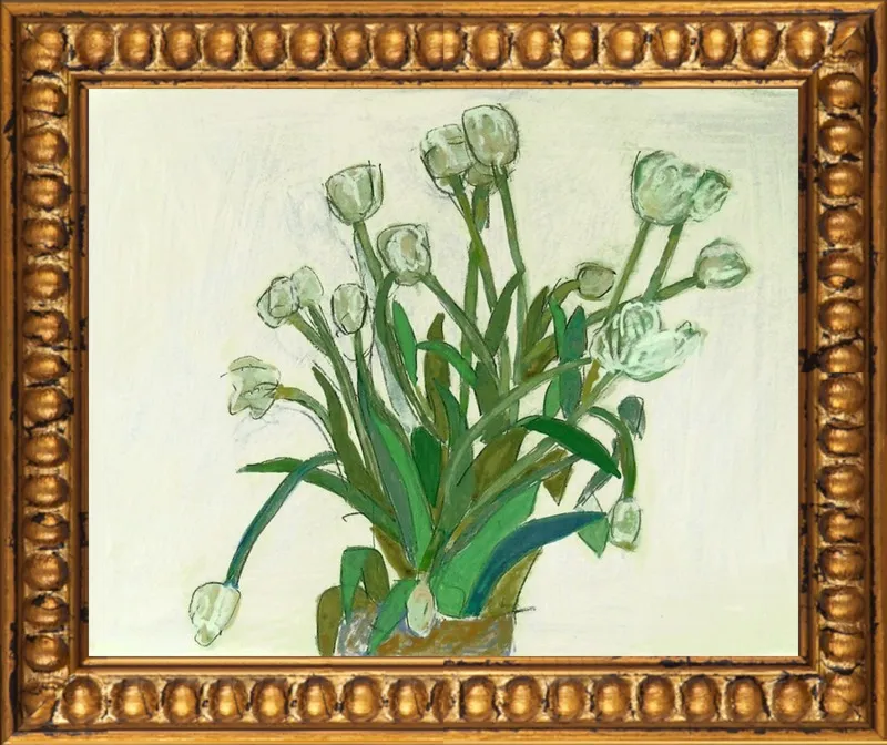 viridiflora tulip by Liz Innvar for Artfully Walls
