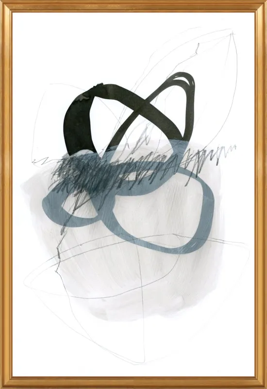 line & shape studies 01 by Iris Lehnhardt for Artfully Walls