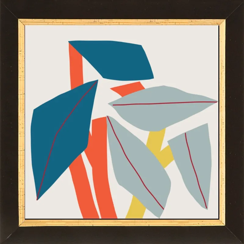 Colourful leaves by Jessica Nielsen for Artfully Walls