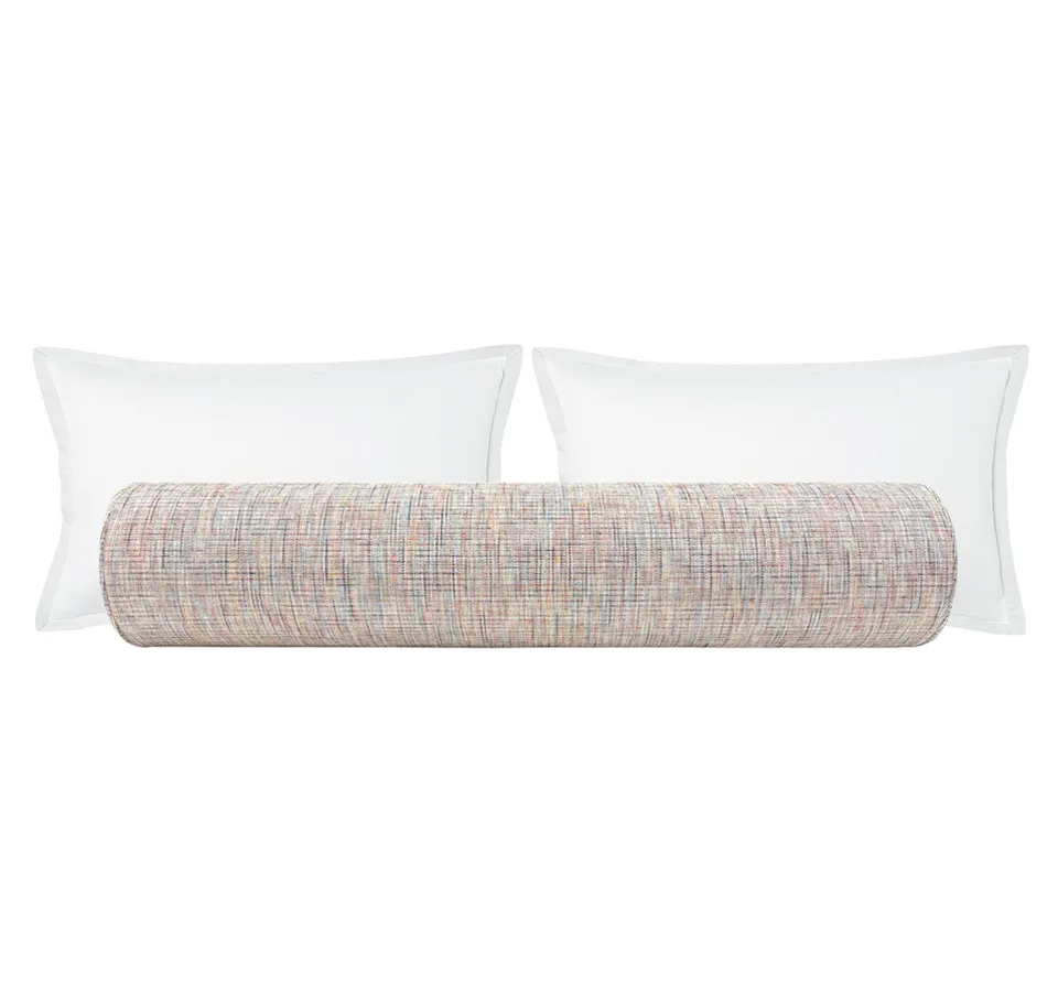 THE BOLSTER :: LENNOX CHENILLE // LILAC - QUEEN // 9" X 36"