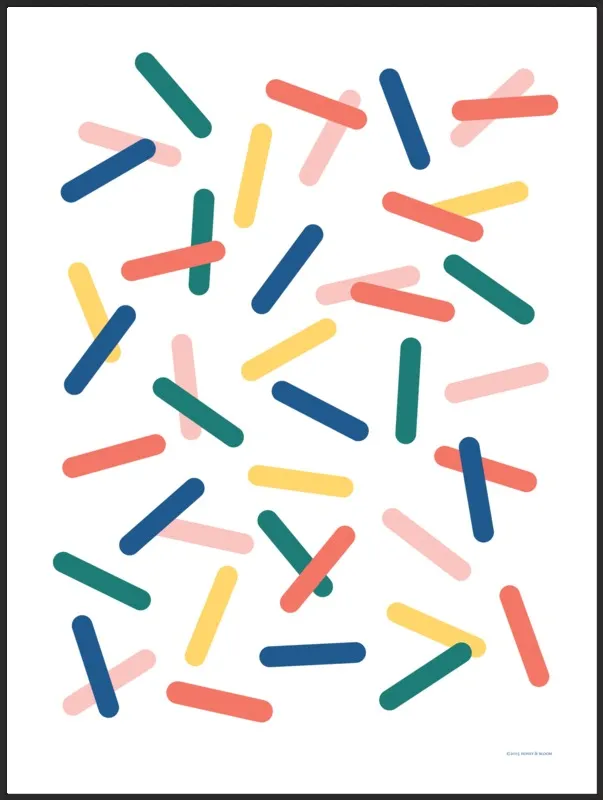Sprinkle by Becky Hui Chan for Artfully Walls