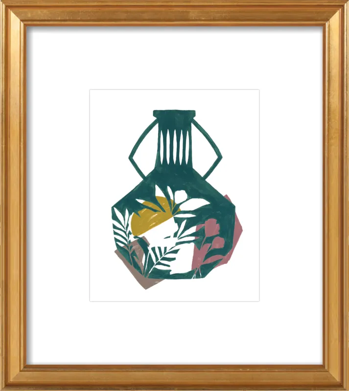 Vase Shapes by Cece Merkle for Artfully Walls