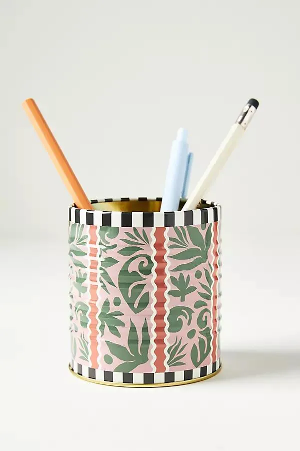 Tin Pen Pot