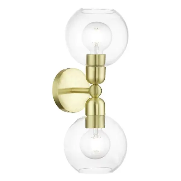 Violet Sphere Wall Sconce