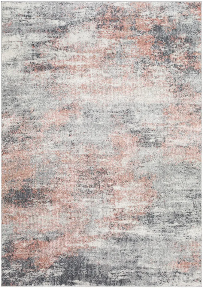 Bilbao Beige Indoor 5'3" x 7'3" Machine Woven Rug