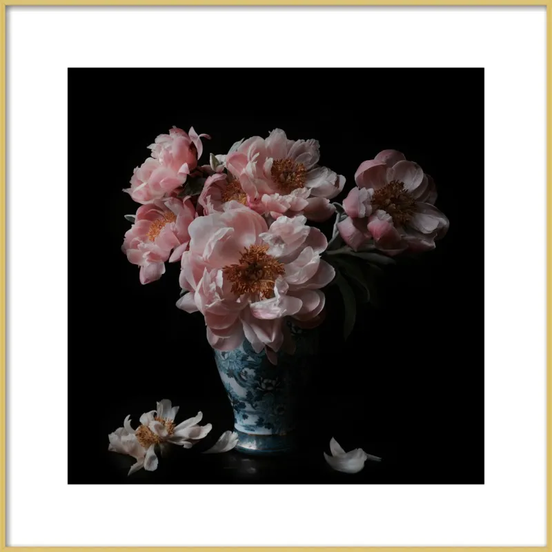 Pink Peonies  by Lucy Snowe for Artfully Walls