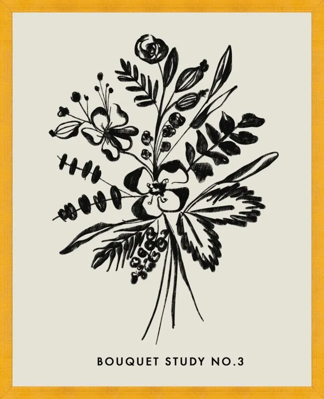 Bouquet Study No. 3 by Nancy Noreth for Artfully Walls