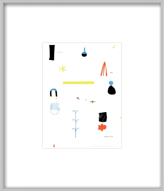 Working hard by playing around  by Agata Królak for Artfully Walls
