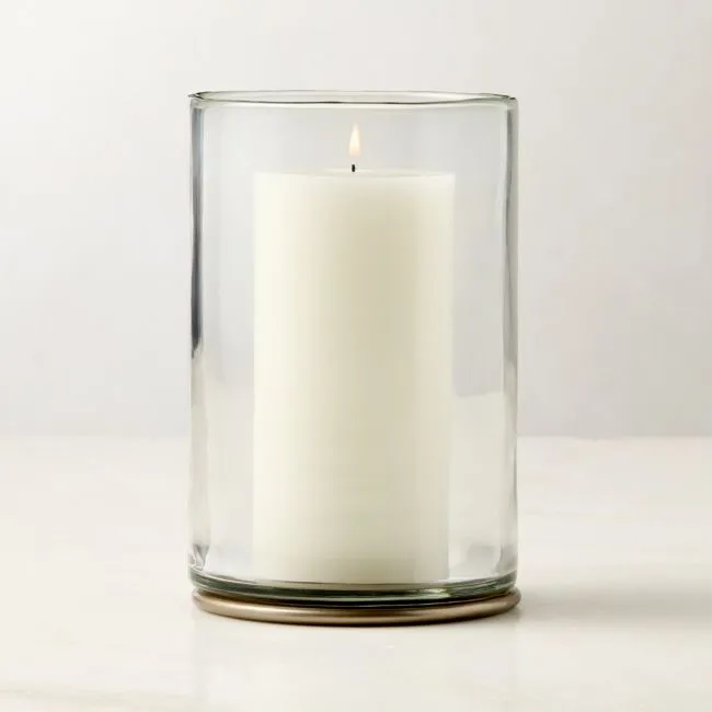 Ainsley Glass Outdoor Lantern 8"