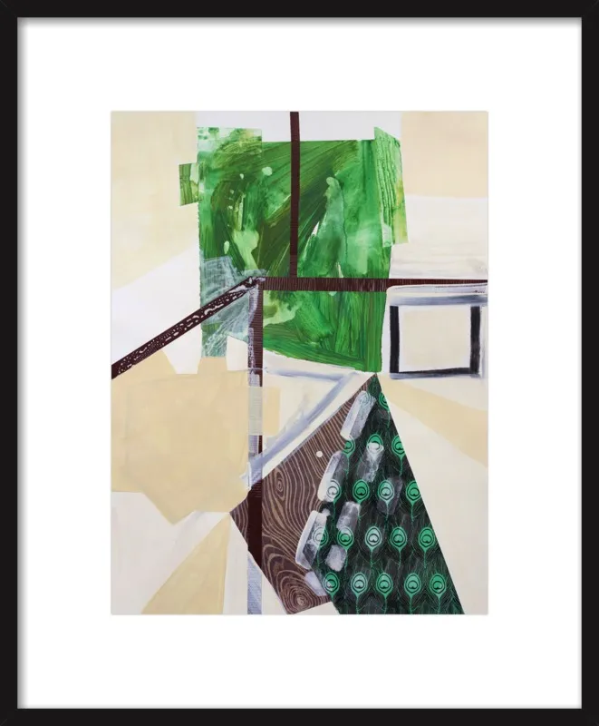 Abstract Study (trail map) by Pamela Staker for Artfully Walls