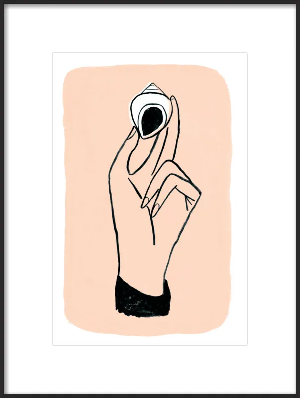 My Hand is My Face by Michael Doyle - Apartment On Belmont for Artfully Walls