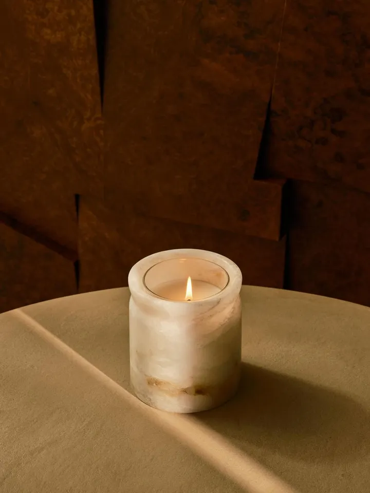 Bergamot & Mandarin Zest Candle, Alabaster, 250g