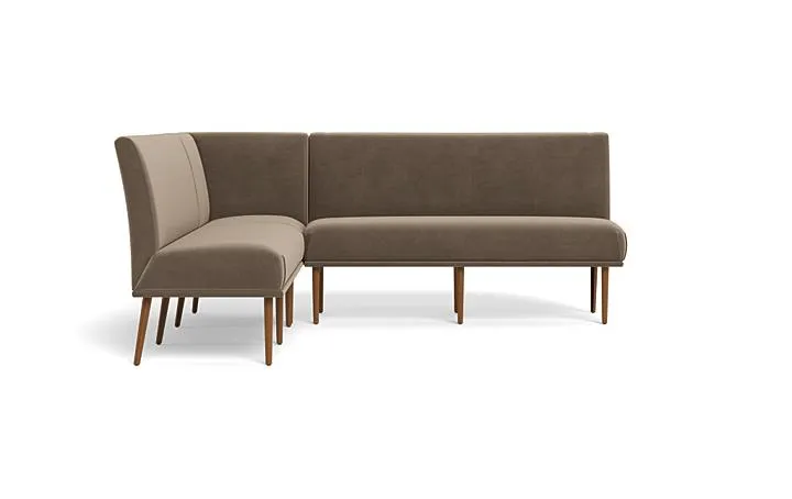 Dorian Upholstered Corner Banquette with Tufting Option