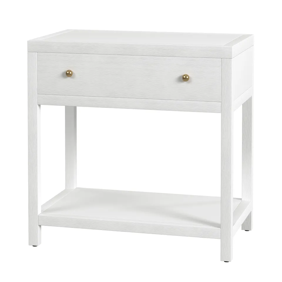 Nora White Nightstand