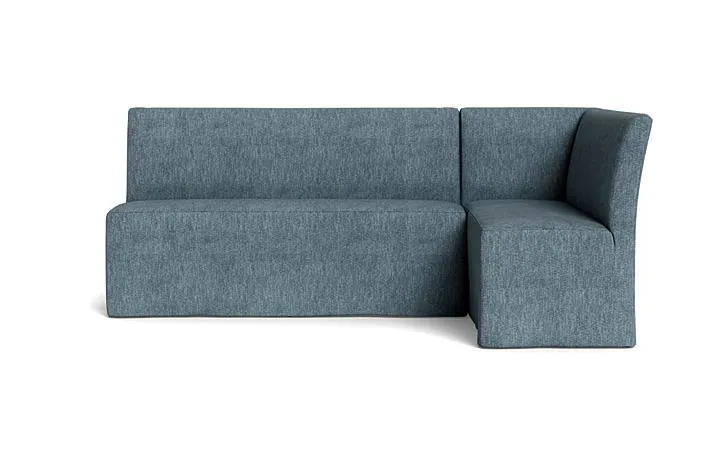 Dorian Slipcovered Right Banquette