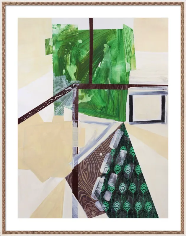Abstract Study (trail map) by Pamela Staker for Artfully Walls