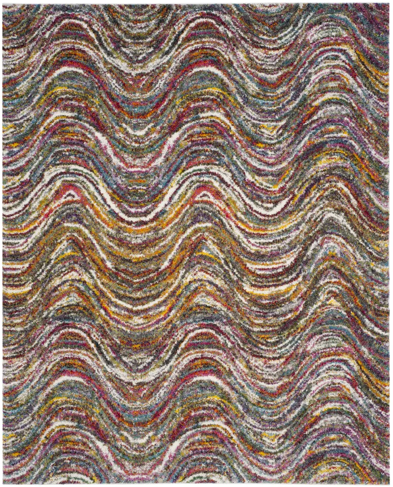 Arlo Home Woven Area Rug, FSG386M, Multi,  8' X 10'