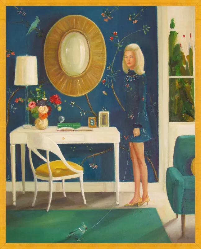 The Invisible Nature of Tansy Fairchild by Janet Hill for Artfully Walls