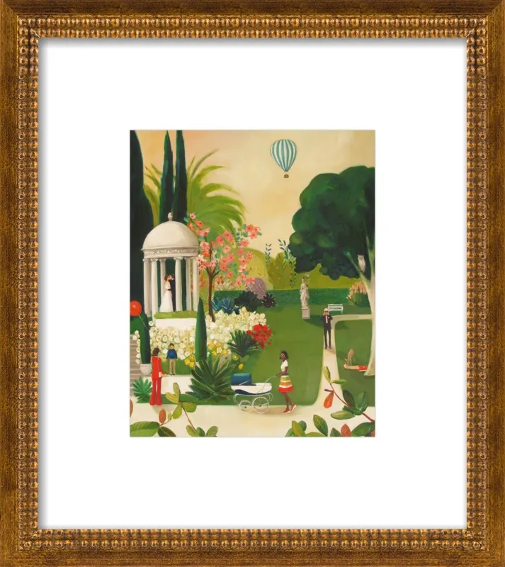 A Fainting in the Botanical Gardens by Janet Hill for Artfully Walls