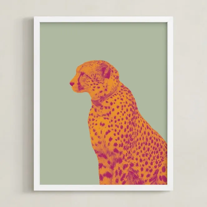 The Pink Cat Limited Edition Fine Art Print