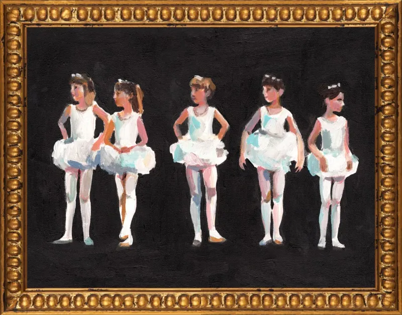 Ballerinas by Tali Yalonetzki for Artfully Walls