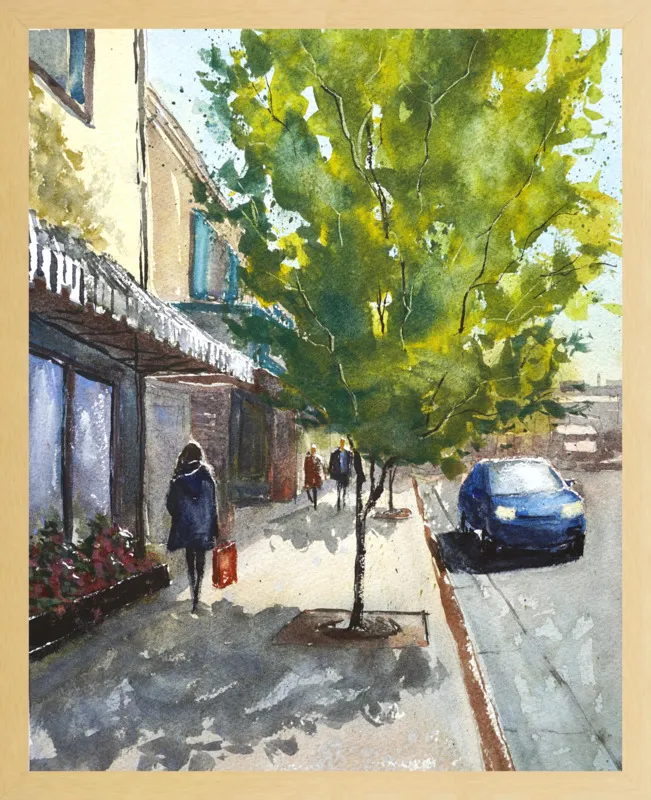 Shops in Laguna by Lauren Dusing for Artfully Walls