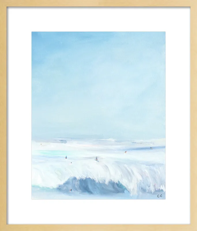 Wave Riders  by Caroline Chriss  for Artfully Walls