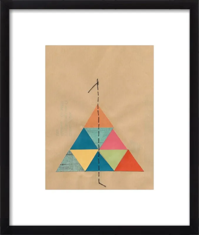 Pyramid Series 1 by Jan Weiss for Artfully Walls