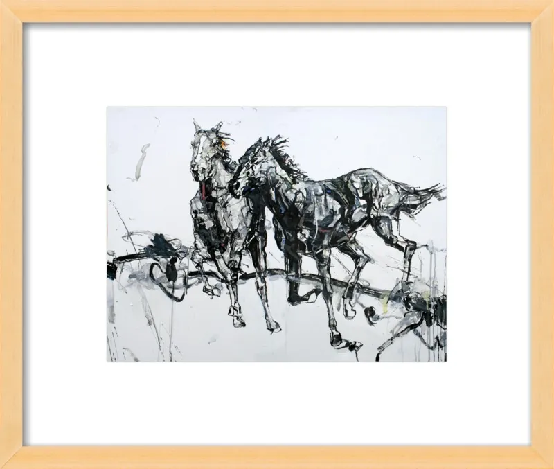 The Races by Shao Y. Zhang for Artfully Walls
