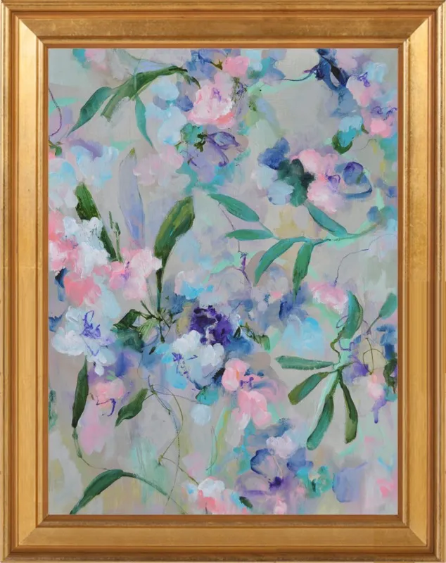 Arrangement in Blue and Lilac by Sonal Nathwani for Artfully Walls