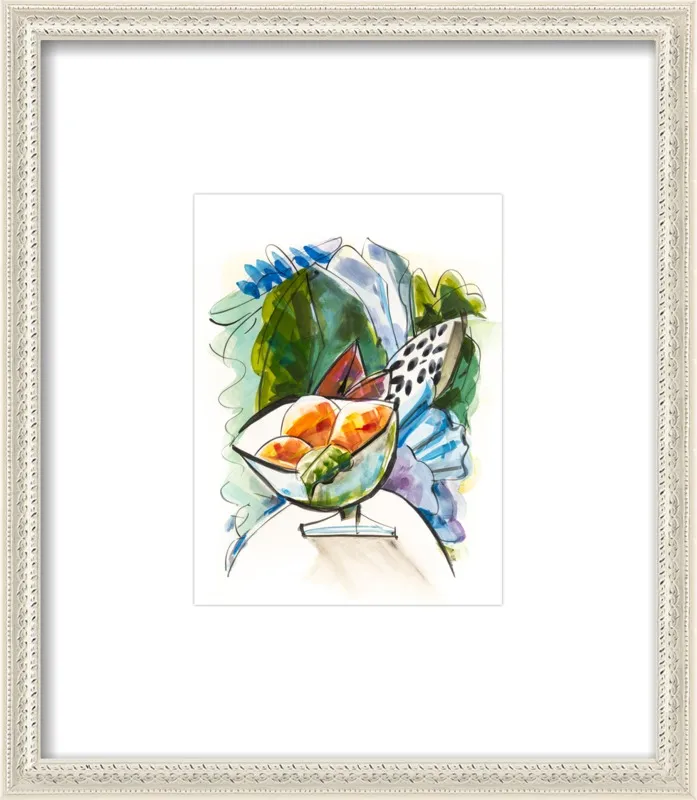 Still life with oranges by Becky Aubry for Artfully Walls